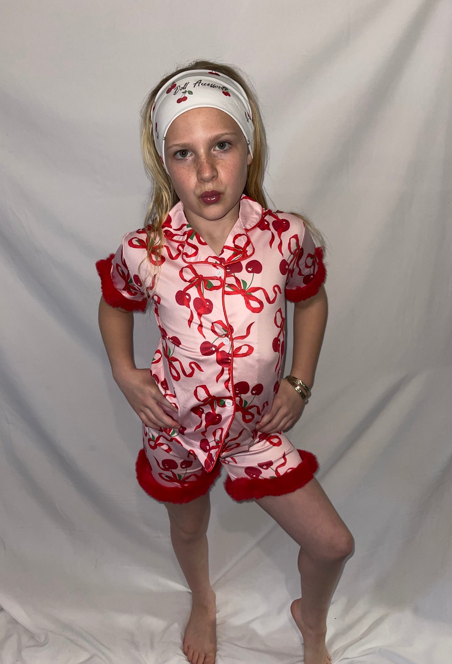 Cherry fur pjs π