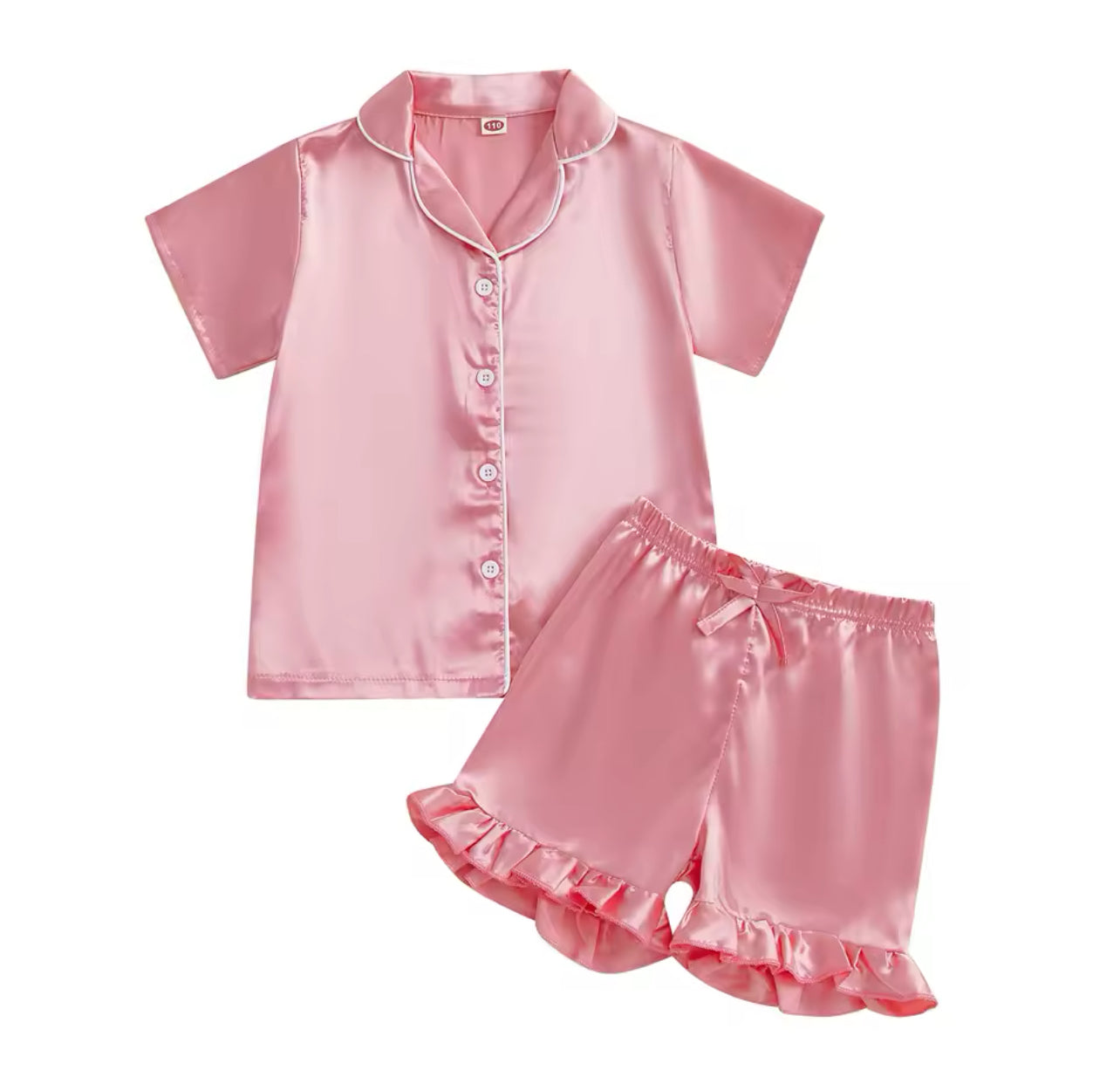 name PERSONALISED -frilled pjs