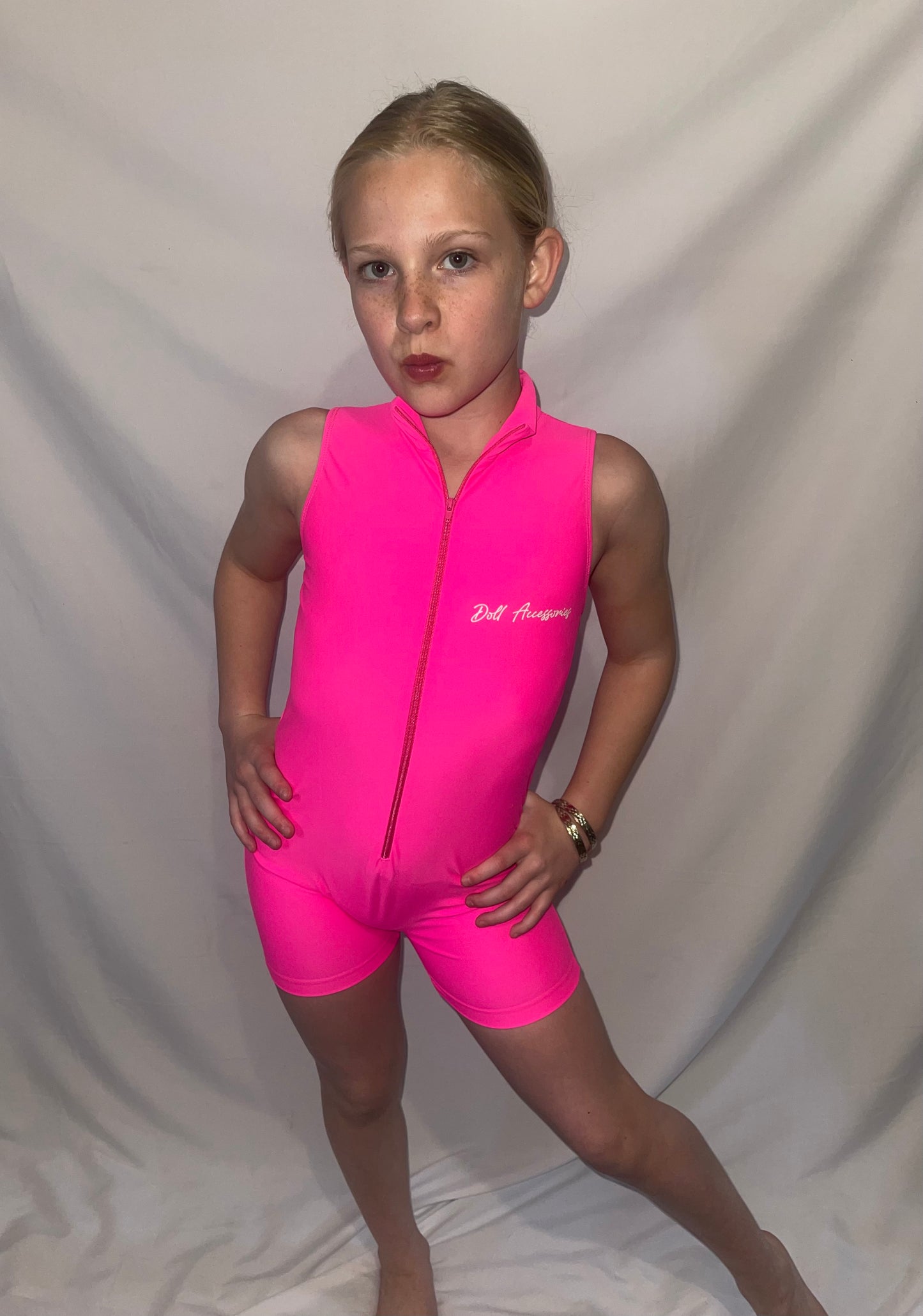 Kids zip up unitards