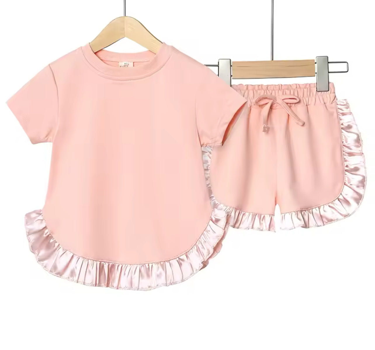 “Olivia” Frilled top & shorts sets