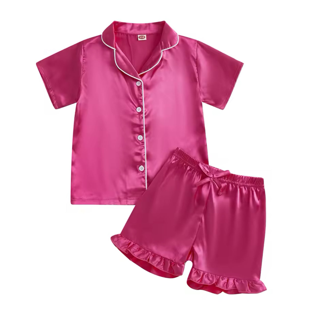 name PERSONALISED -frilled pjs
