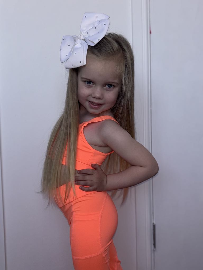 “Madison” Cross back crop & legging sets - frills not included