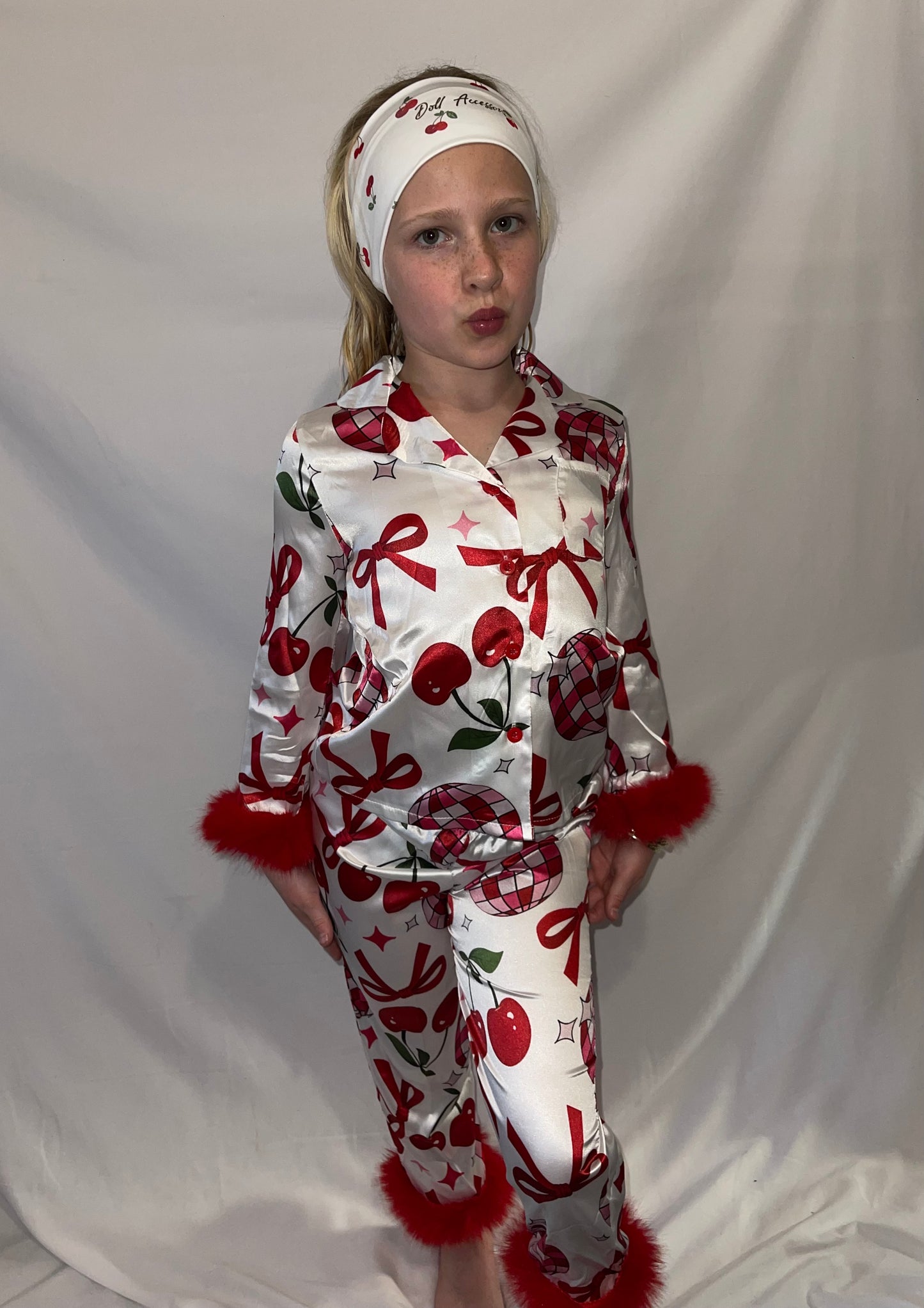 Freestyle disco x “oh so cherry” fur pjs 🍒