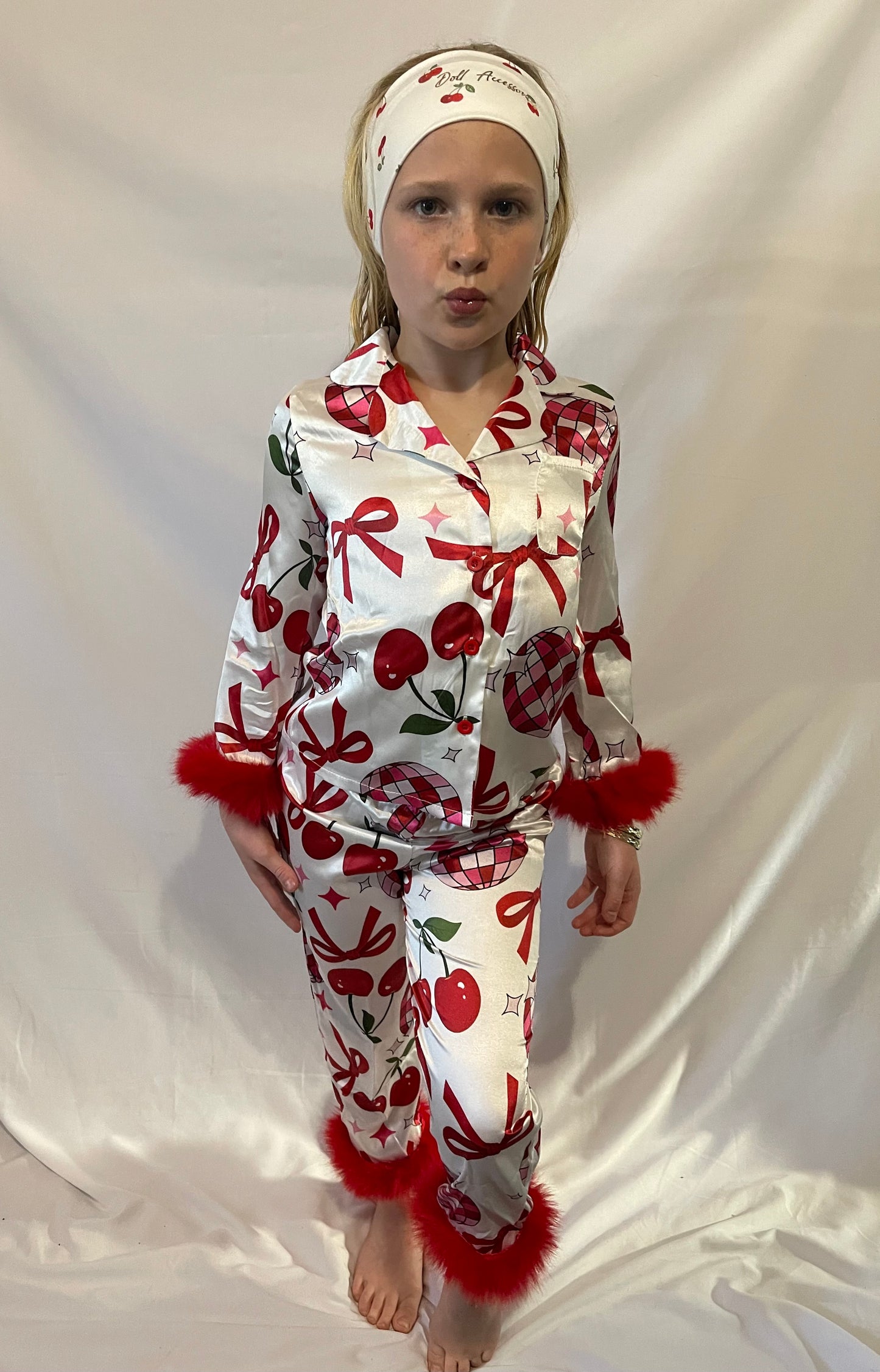 Freestyle disco x “oh so cherry” fur pjs 🍒