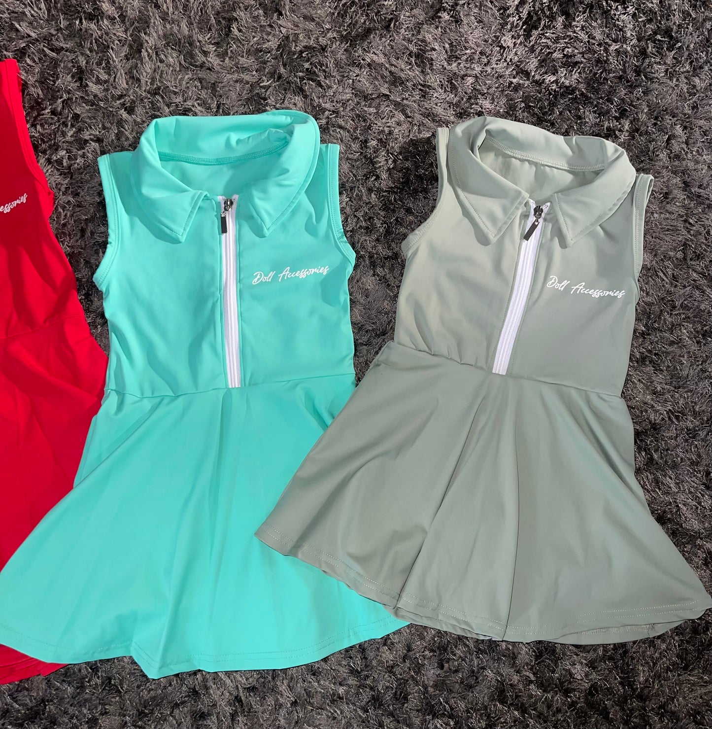 Zip up gym dresses