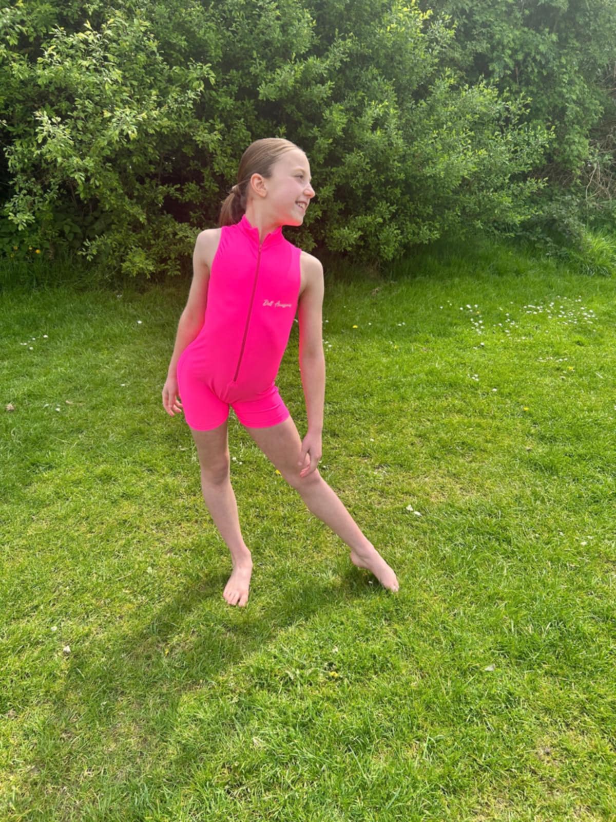 Kids zip up unitards