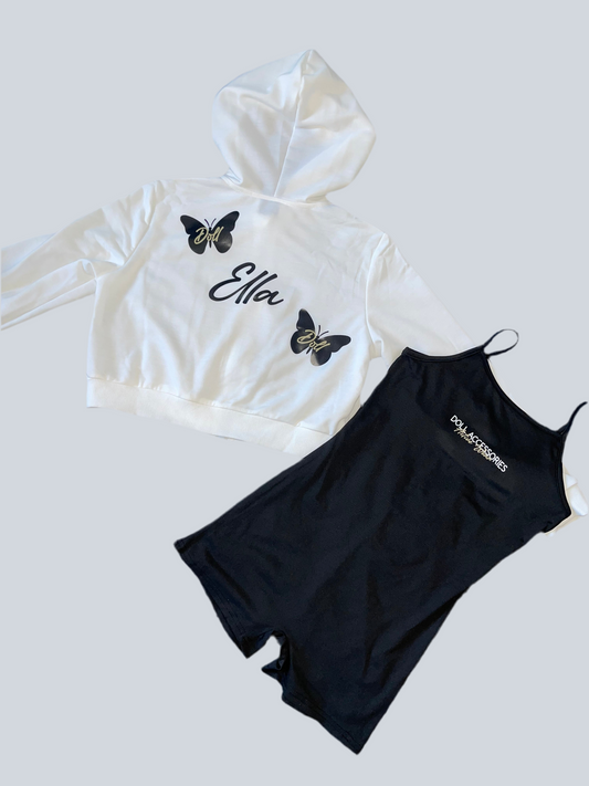 🦋 unitard & jacket set 🦋