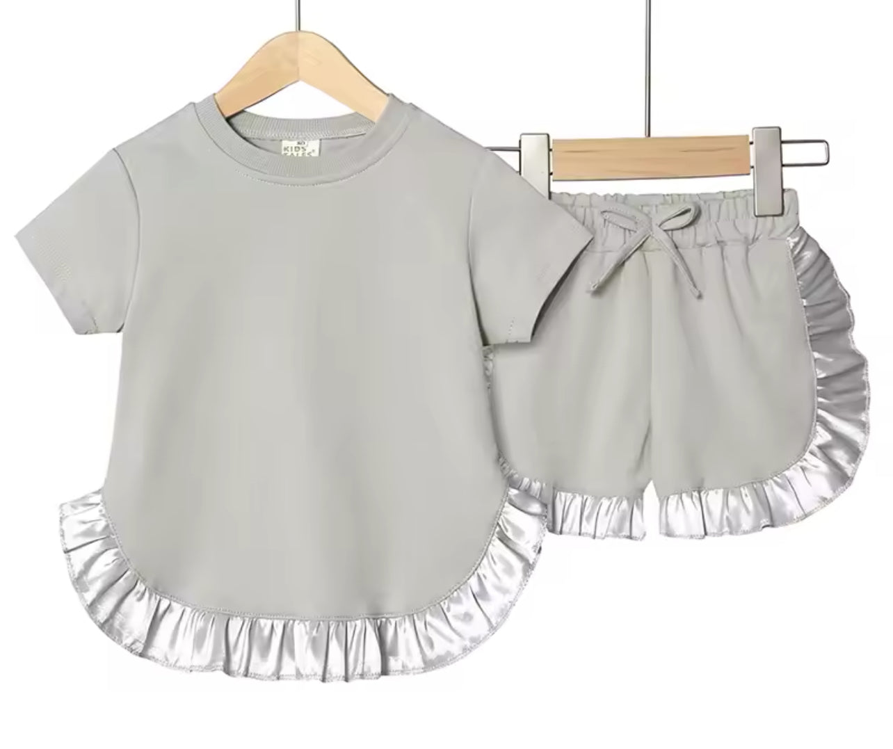 “Olivia” Frilled top & shorts sets