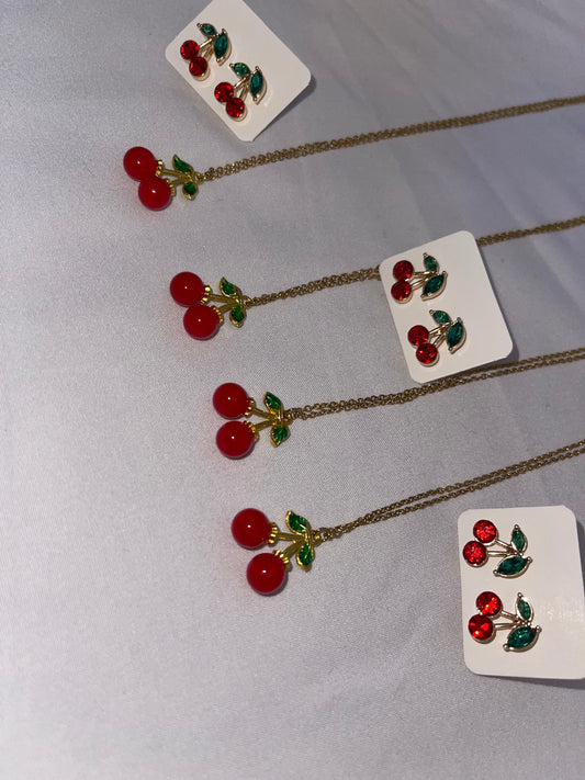 🍒&🎀 necklaces