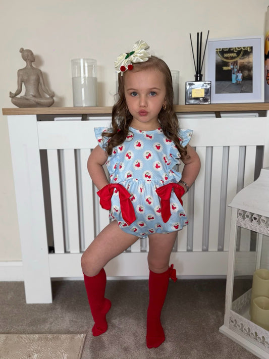 Lily-rose “Oh so cherry” romper 🍒