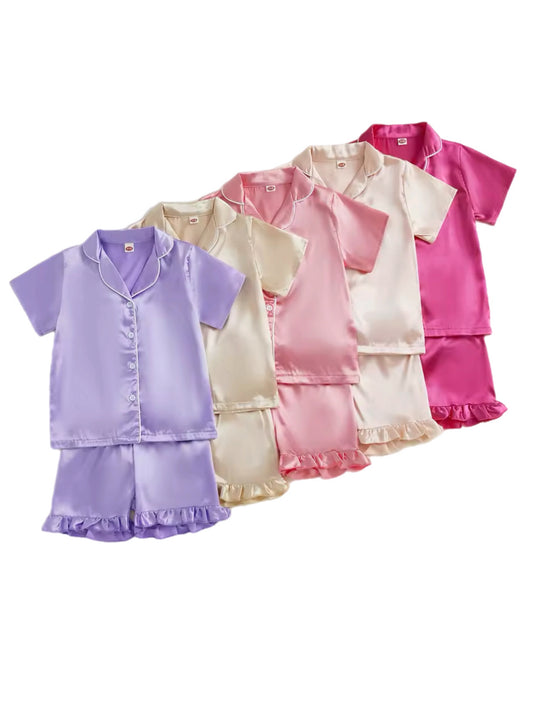 name PERSONALISED -frilled pjs