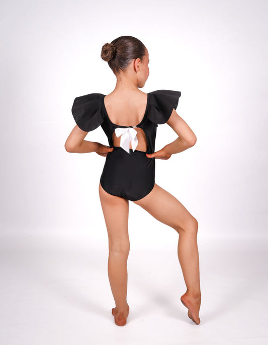 “Evelyn” frilled leotard